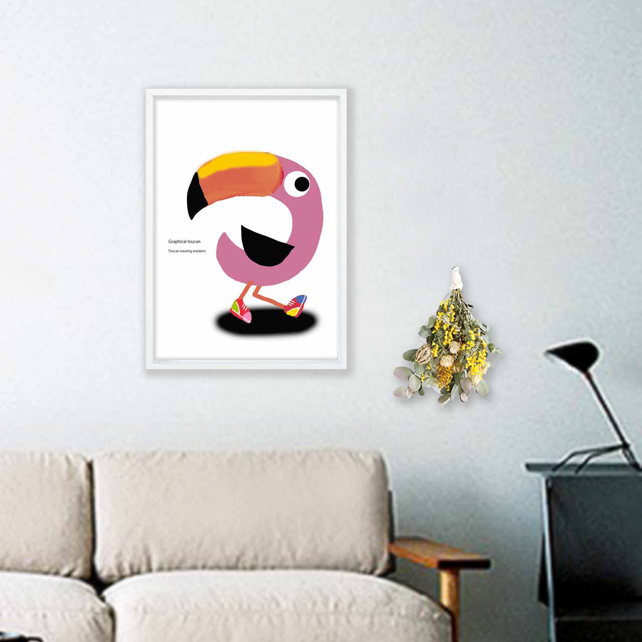 スニーカー　オオハシ　イラスト　ポスター　A4 A3 A2 A1　アートポスター　アート　sei（新着順）で検索1496