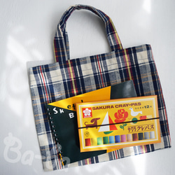 Ba-ba handmade A5 size carring bag  No.A5B8 第4張的照片