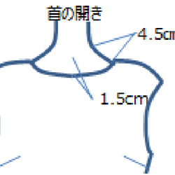 【完成品】5号フレンチワンピース(黒白ボタニカル　裏無し　開き1.5/4.5Ver) 10枚目の画像