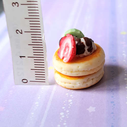 最旬ダウン 工作キット フェイクスイーツを作ろう☆ ストラップ パンケーキ その他