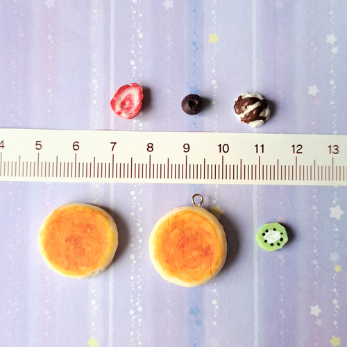 工作キット フェイクスイーツを作ろう☆ パンケーキ ストラップ