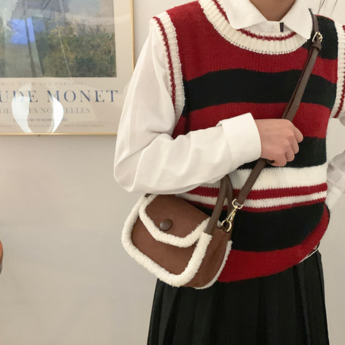 初春の新製 ファーバッグ /ファッション手提げ小方形バッグ 