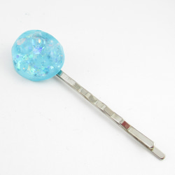 まだまだあの気持ちは、癒えないけれど、クォーツオーシャンビューなら大丈夫♪<1点ものヘアピン>HP125 2枚目の画像