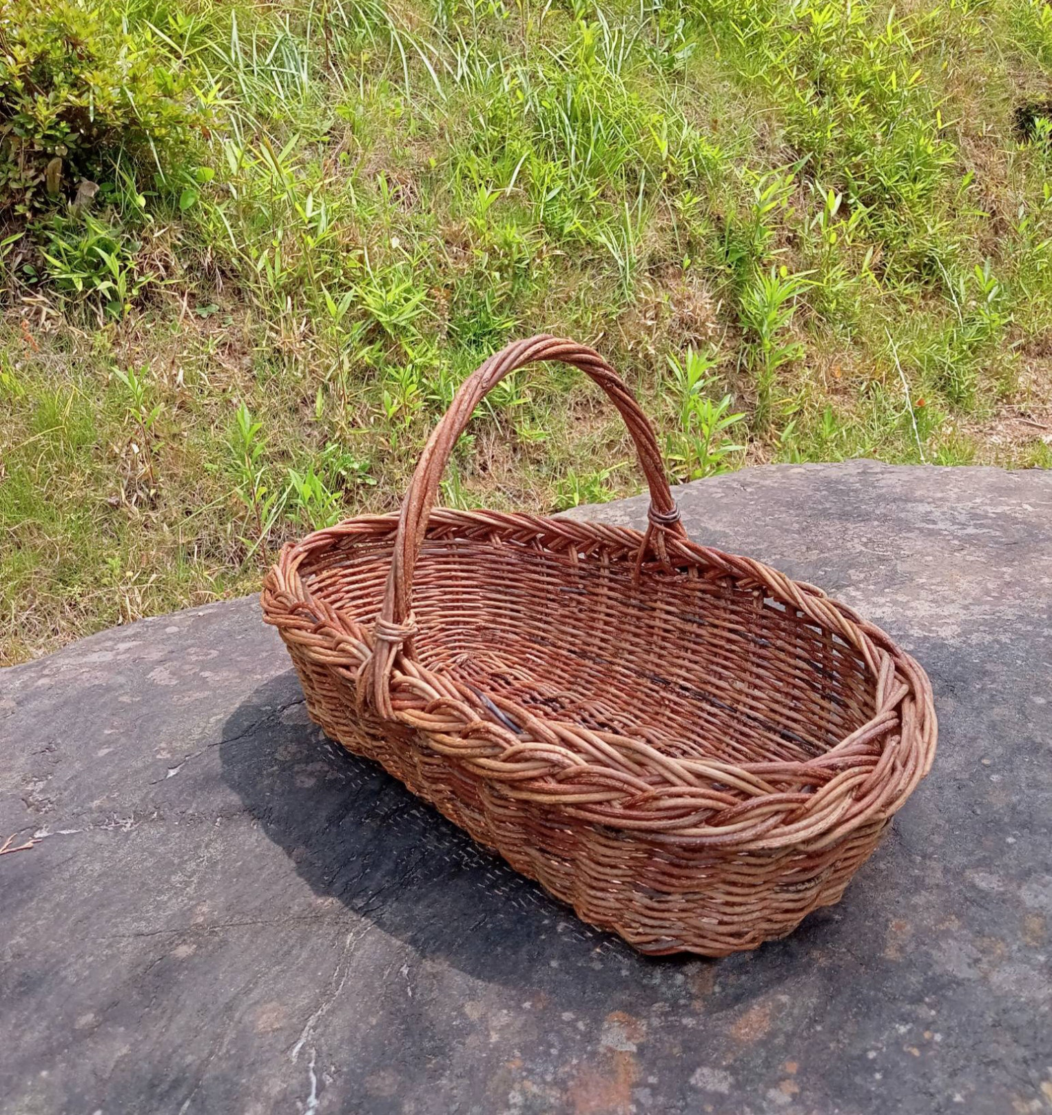 あけび蔓細工「テッシュボックスケース」 ティッシュケース｜バリ島直