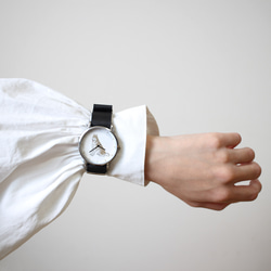 シベリアンハスキー（レッド＆ホワイト）の腕時計 9枚目の画像