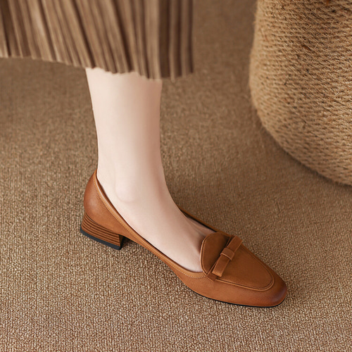 ❤️未使用の靴: レディースレザーパンプス / Women leather pumps レディース本革レザー靴通勤散歩旅行夏シューズ パンプスハイヒール