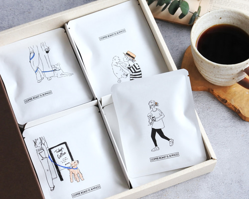 自家焙煎珈琲☆ ドリップコーヒー　専用ページ 犬とコーヒーと、やさしい時間」 ドリップバック 8個〜 | 自家焙
