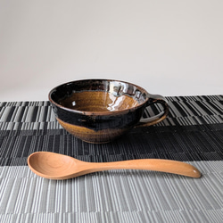 飴色のスープカップ そうめんの取り鉢にも！【手仕事 民藝 和 陶器