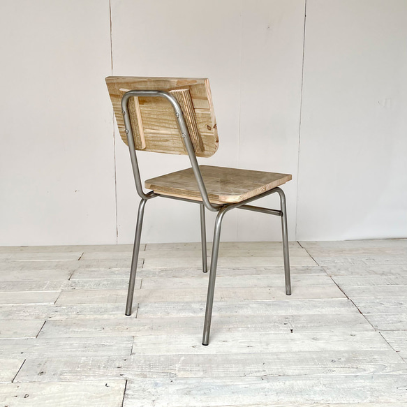 リサイクルウッド☆ダイニングチェア コンパクト　RW0228 