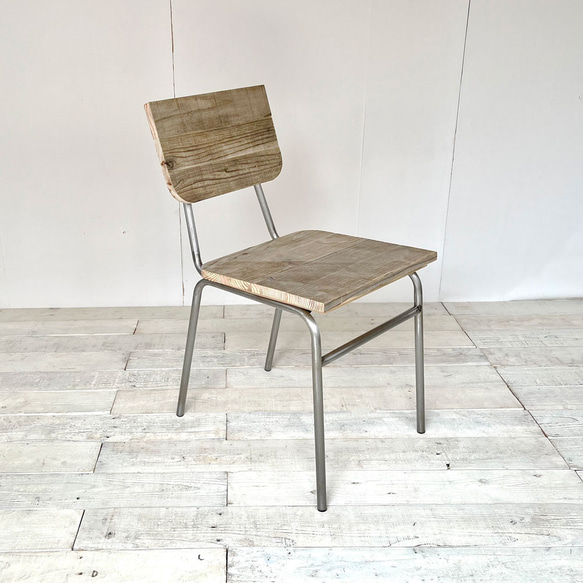 リサイクルウッド☆ダイニングチェア コンパクト　RW0228 