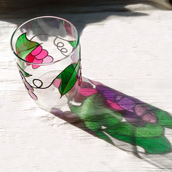 葡萄のガラスポット ステンドグラス風キャニスター 9枚目の画像