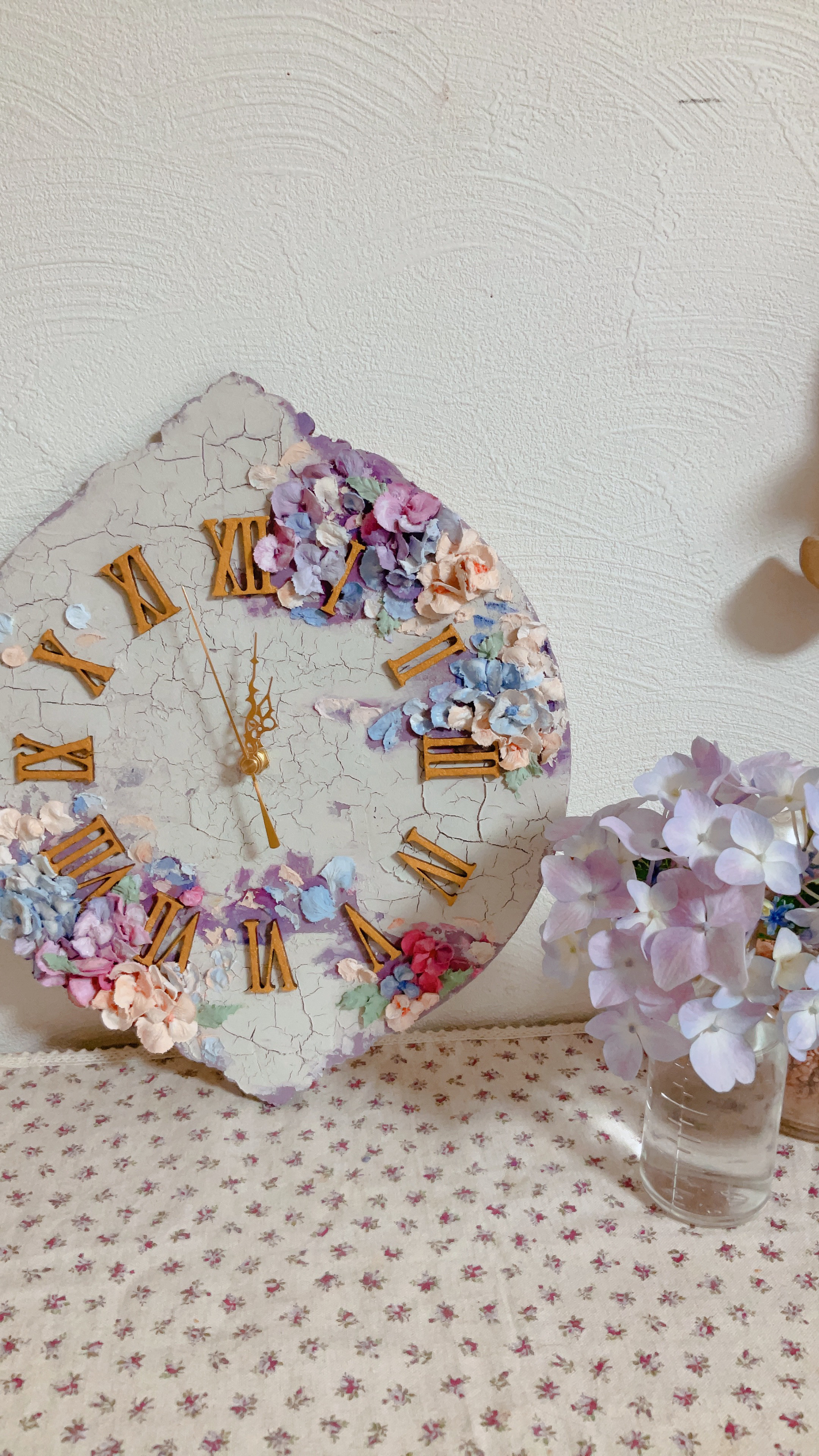 ロシアンプラスターフラワーのwall o’clock