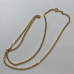 Pt850 プラチナ 60cm 平小豆ネックレス 本物 シンプル レディース