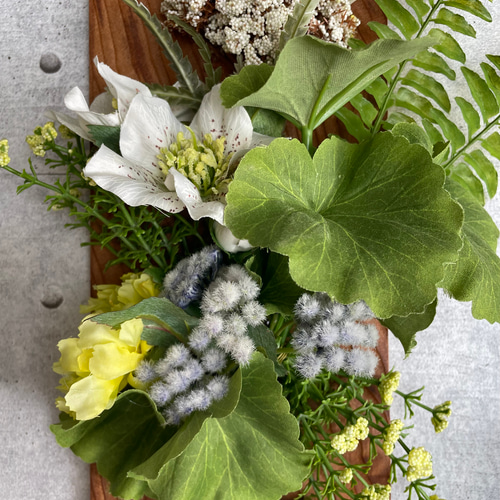 アーティフィシャルフラワー】ウッドボード アーティフィシャル