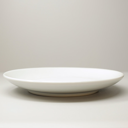 受注生産分※ 砥部焼 お皿 陶器 和風 「六寸皿 白無地」 丸皿 手作り