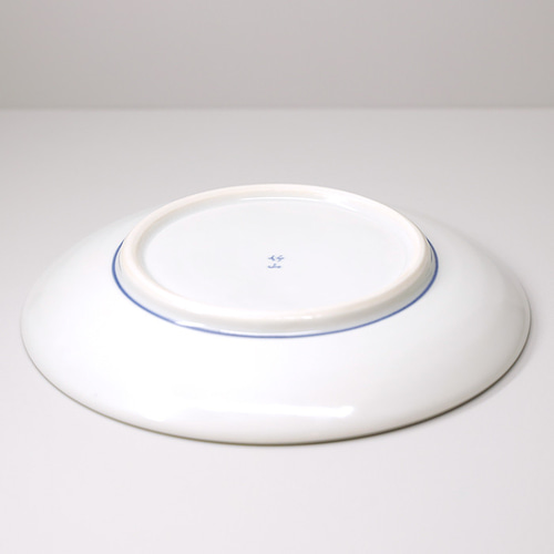 受注生産分※ 砥部焼 お皿 陶器 和風 「六寸皿 白無地」 丸皿 手作り