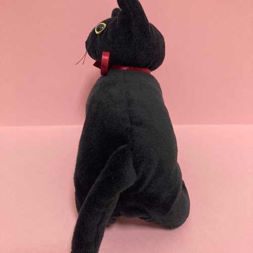 受注製作】黒猫ちゃんのぬいぐるみ ぬいぐるみ charuru 通販