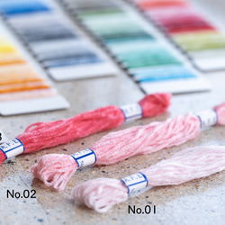 モール刺繍糸4色 No.114/115/116/117からお選びください 糸・ミシン糸