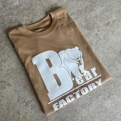 大號印花很可愛♪成人動物T卹“熊” 第7張的照片