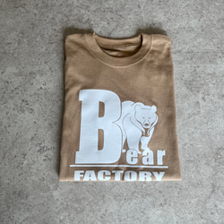 大號印花很可愛♪成人動物T卹“熊” 第8張的照片