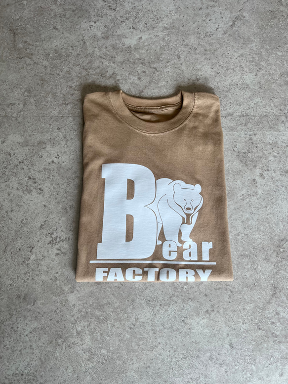 大號印花很可愛♪成人動物T卹“熊” 第8張的照片