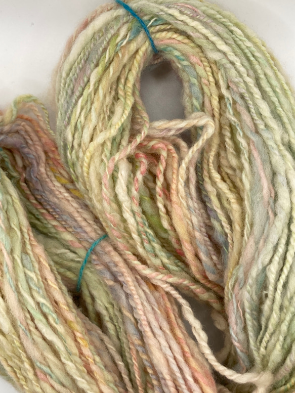 手紡ぎ毛糸レトロドリーム️ 4枚目の画像