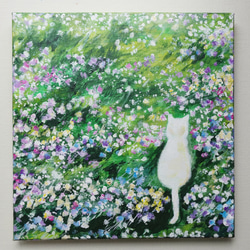 油絵 油彩 油彩画 絵画 絵 【梅雨に咲くアナベル】 油絵 油彩 油彩画 絵画 絵 【梅雨に咲くピンクの紫陽花