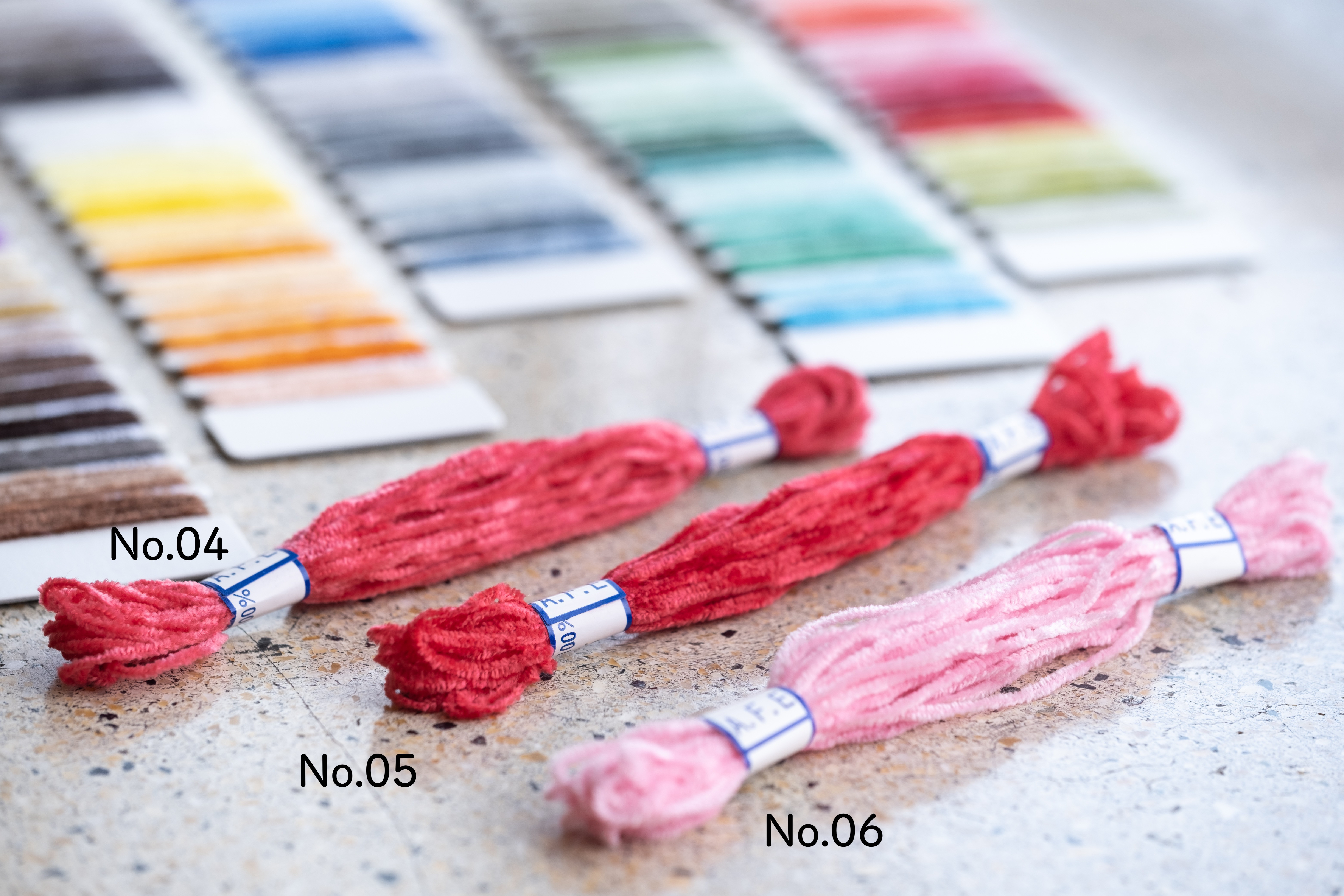 手染め糸★お得セット★№3 手染め刺し子糸セット:まだ夏を楽しみたいの3点セット | さし