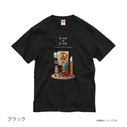 「絵描きのトラ」安心のクオリティ/定番コットンTシャツ/送料無料 3枚目の画像