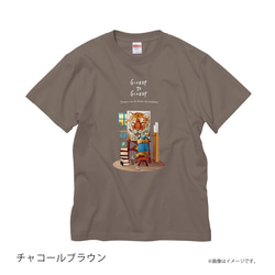 「絵描きのトラ」安心のクオリティ/定番コットンTシャツ/送料無料 7枚目の画像