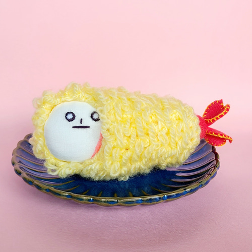 エビの天ぷらのぬいぐるみ ぬいぐるみ くろまるファクトリー 通販