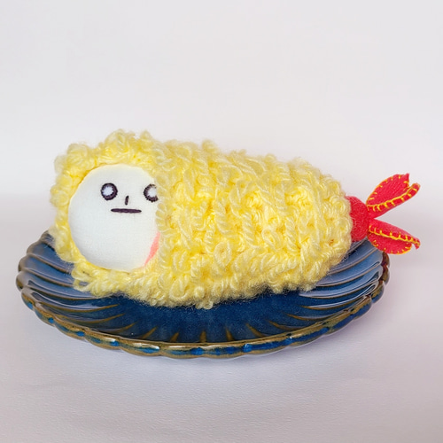 エビの天ぷらのぬいぐるみ ぬいぐるみ くろまるファクトリー 通販