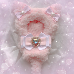 おすわりぬい服　着ぐるみ　ツイードにゃんこ　ねこ　シャム猫　ブラック 着ぐるみ ぬい服 おすわり ねこ 11-14cm サイズ ブラック - メルカリ