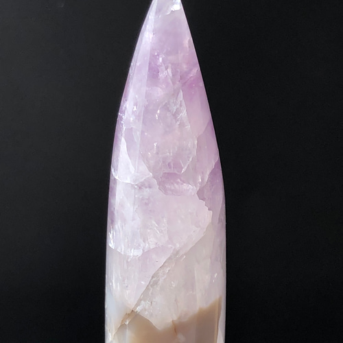 デンドライト、虹入り☆アメジストアゲート置き物⭐︎瀧川神社にて浄化