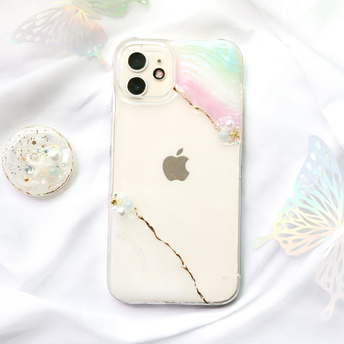 No.64 スクエア型リングケース＆カラフル♡スマホスタンド No.64 スクエア型リングケース＆カラフル♡スマホスタンド