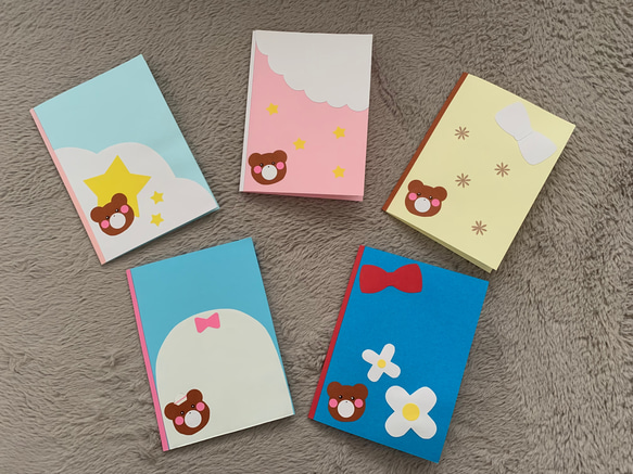 メッセージカード】くまさん 5枚セット その他素材 minamo 通販
