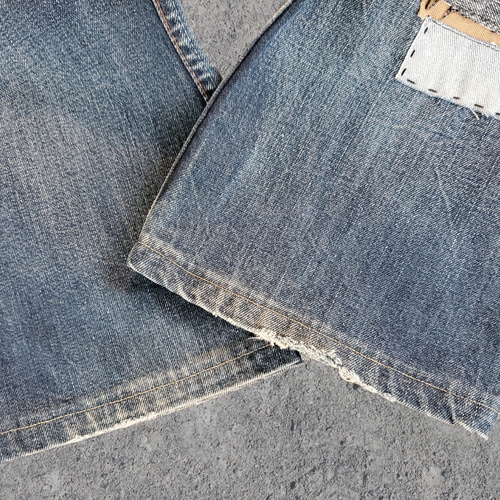 パッチワーク リメイク デニムパンツ ジーンズ Levi's