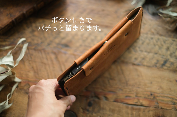 slim wallet スリムウォレット　ブラック 16枚目の画像