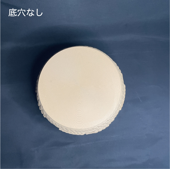 オーダーメイド植木鉢 / 3Dプリンター 高さ15cm Whipped Cream