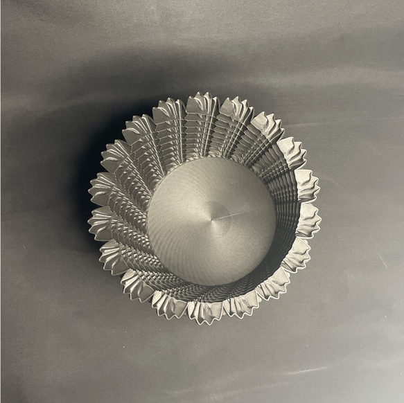 オーダーメイド植木鉢 / 3Dプリンター 高さ15cm Whipped Cream