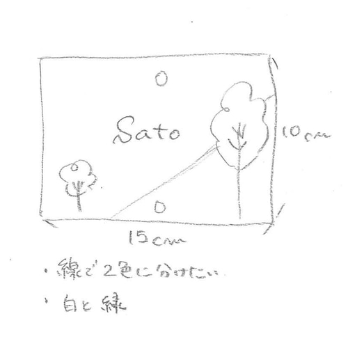 フルオーダーメイド ガラス表札 表札・ネームプレート Unit看板＆表札