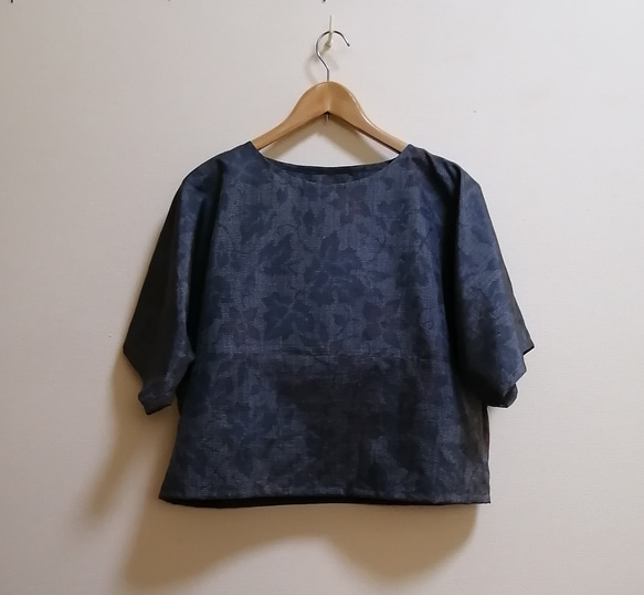 SOLD 着物リメイク ブラウス 大島紬 ブラウス さらあお 通販