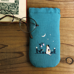 【みっき様オーダー専用ページ】リネン刺繍　メガネケース 刺繍 メガネケース のおすすめ人気通販｜Creema(クリーマ) 国内