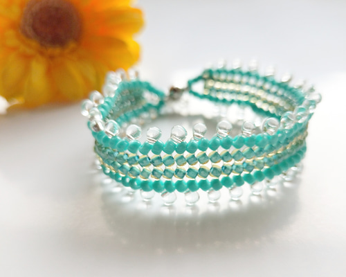 完成品】Shizuku Bracelet ブレスレット Smile Beads K 通販 16043359