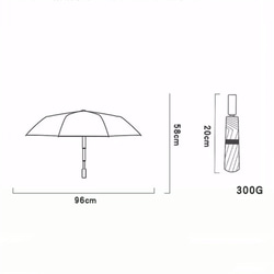 日焼けを防ぎます、 晴雨兼用、遮光 、遮熱 、 折り畳み傘 、 レディース 、手動開閉、収納袋付き 4枚目の画像