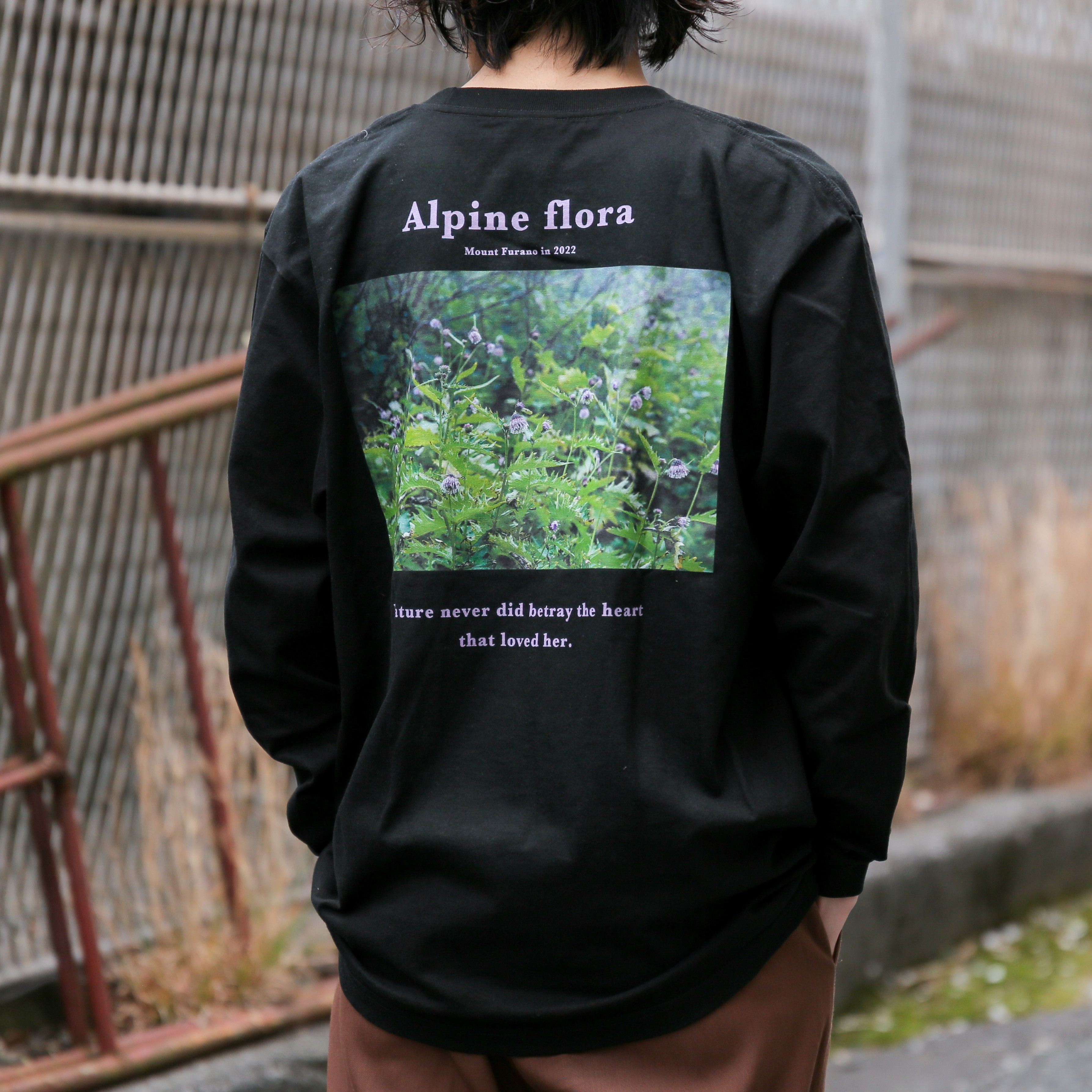 ヒデ♪ ロングTシャツ HEAD バックプリント WAX hide