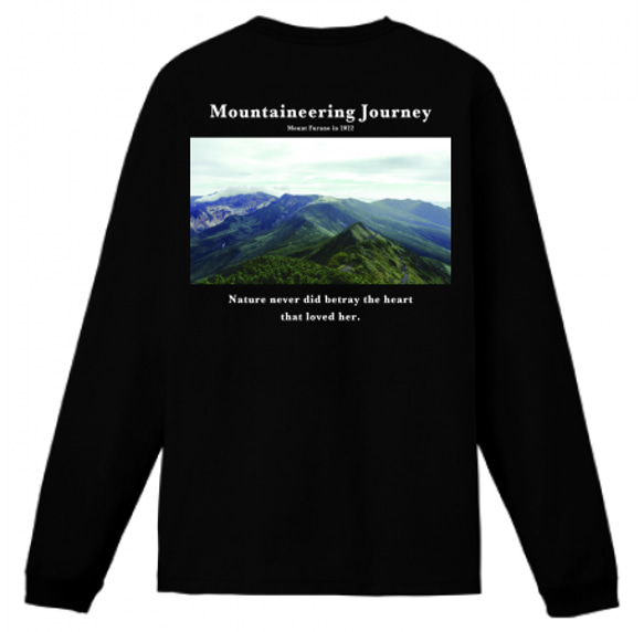 バックプリント フォトロンT 黒 x 白プリント 003 メンズ Tシャツ