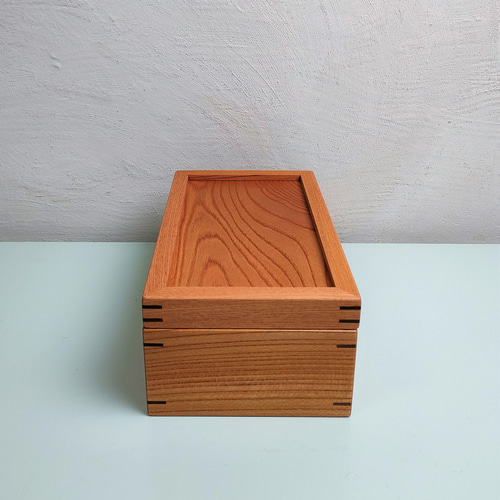 ケヤキの無垢材道具箱 NO.01 フリーボックス・小物入れ