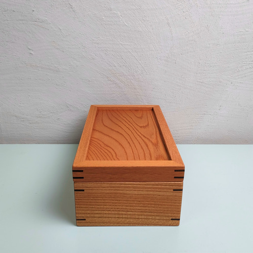 ケヤキの無垢材道具箱 NO.01 フリーボックス・小物入れ