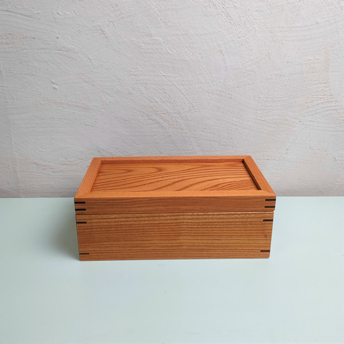 ケヤキの無垢材道具箱 NO.01 フリーボックス・小物入れ